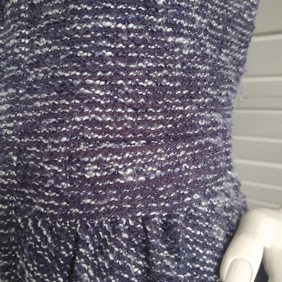 SOLD J.Crew Boucle Tweed Peplum Blazer Jacket XS - Picture 6 of 8